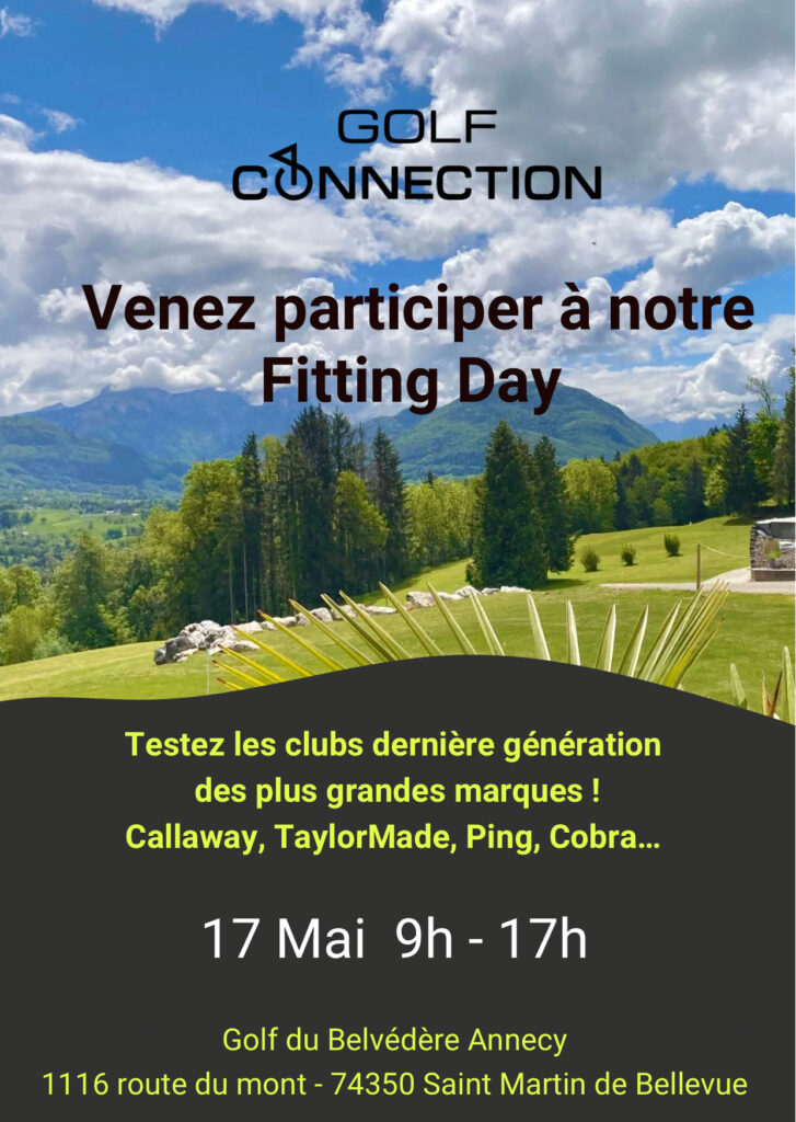 Venez participer à notre Fitting Day